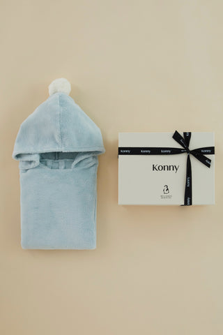 Konny幼兒浴巾禮盒-斗篷式