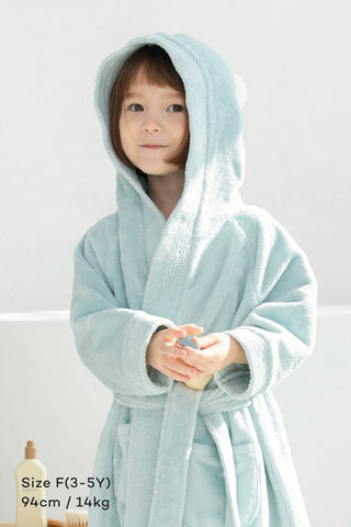 Konny幼兒浴袍禮盒-連帽式