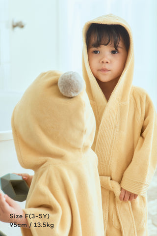 Konny幼兒浴袍禮盒-連帽式