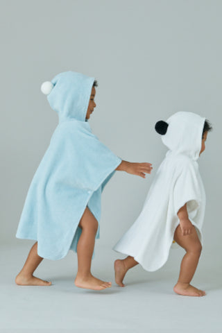 寶寶斗篷連帽浴巾（1-5歲）