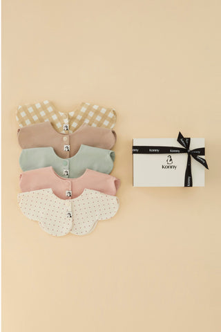 Konny口水巾禮盒-可旋轉5件