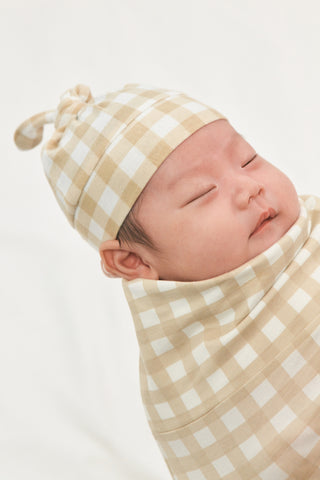 新生兒紐結胎帽（0-3M）