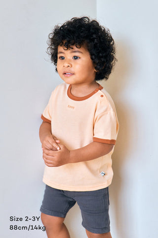 冷感棉包邊短袖T恤（1-6歲）
