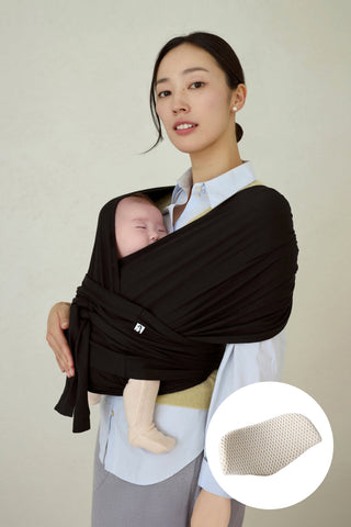 コニー抱っこ紐FLEX SoftBreeze™（サイズ調節可能 / ヘッドサポート付き）
