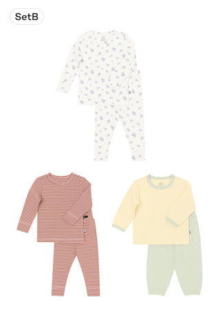 【限時套組】秋季家居服3件組