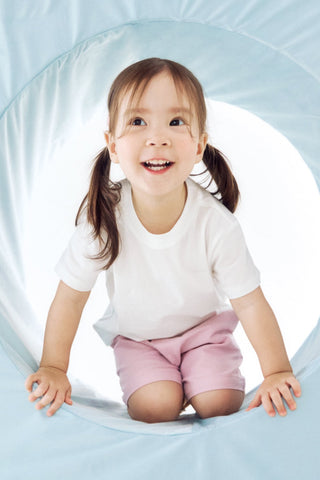 超輕量純色短袖T恤 (80-130)