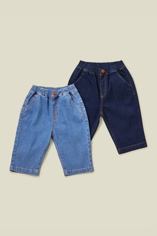 休閒彈力牛仔褲 (80-130)