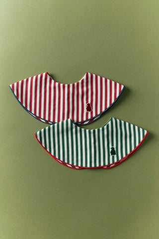 【節日限定款】Konny口水巾-滾邊圓領款