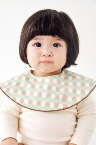 Konny口水巾-滾邊圓領款