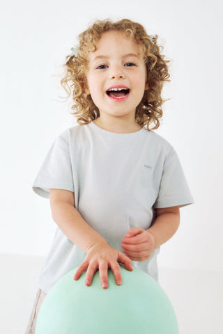 超輕量純色短袖T恤 (80-130)