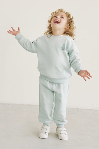 輕柔棉質長袖運動套裝 (80-130)