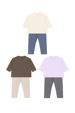 【限時套組】秋季上學三天穿搭6件組