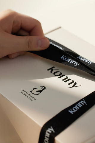 Konny口水巾禮盒-滾邊圓領5件 (附品牌紙袋)