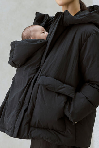 嬰兒背帶外套系列-羽絨外套