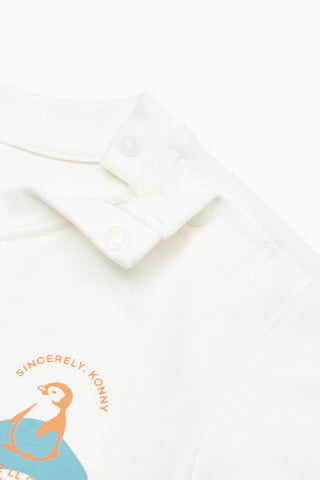 輕柔匹馬棉短袖T恤 (80-130)