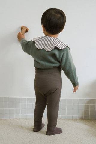 【優惠套組】Konny口水巾&輕柔莫代爾護肚緊身褲-3P