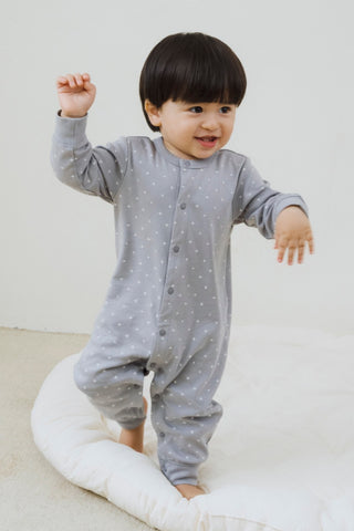 輕柔莫代爾長袖兔裝（6-18M）
