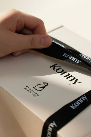 Konny口水巾禮盒-雙面雙色5件 (附品牌紙袋)