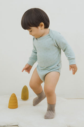 莫代爾超柔長袖連體衣 套頭式（18M-24M）