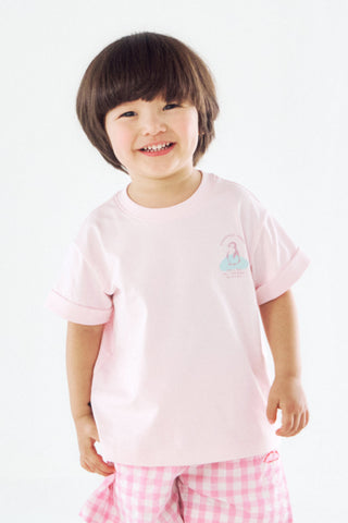 輕柔匹馬棉短袖T恤 (80-130)