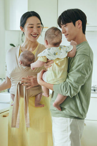 Konny可調節嬰兒背帶 夏季款