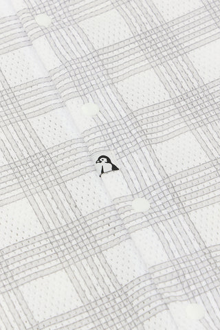 [2.4上市] 純棉網眼七分連身衣