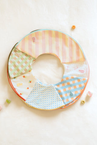 Konny口水巾-滾邊圓領款