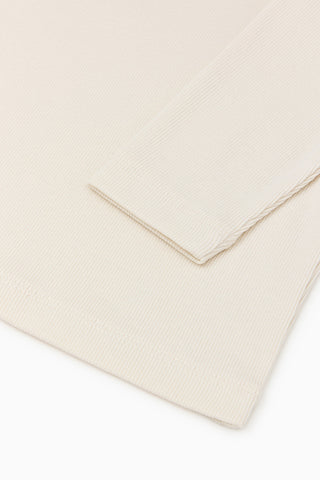 [2.4上市] 莫代爾羅紋長袖T恤