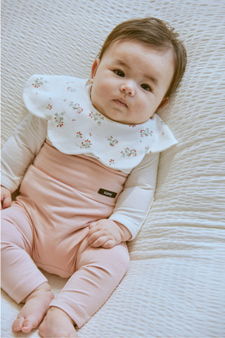 【優惠套組】Konny口水巾&輕柔莫代爾護肚緊身褲-3P