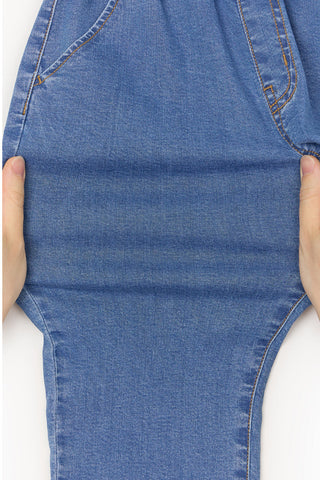 休閒彈力牛仔褲 (80-130)