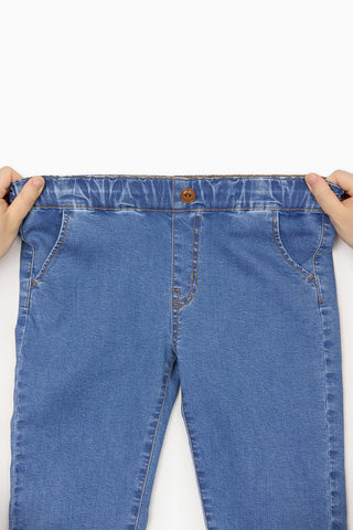 休閒彈力牛仔褲 (80-130)