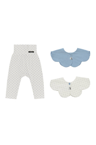 【優惠套組】Konny口水巾&輕柔莫代爾護肚緊身褲-3P