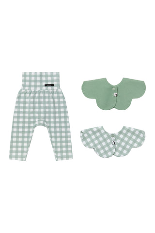 【優惠套組】Konny口水巾&輕柔莫代爾護肚緊身褲-3P