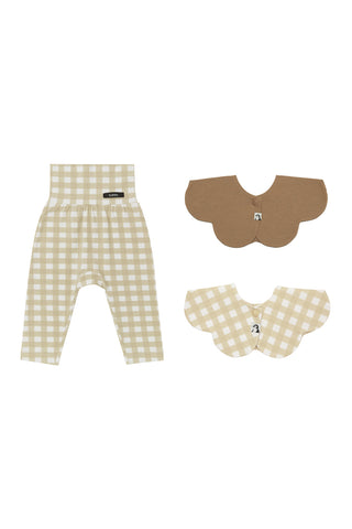 【優惠套組】Konny口水巾&輕柔莫代爾護肚緊身褲-3P