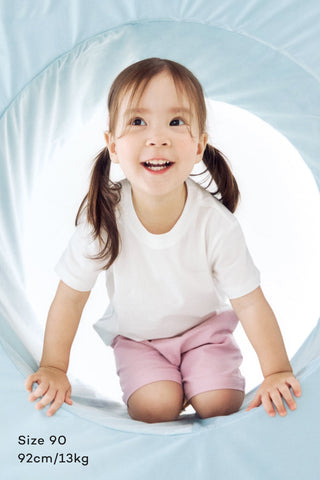 超輕量純色短袖T恤 (80-130)