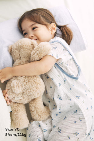 [2.4上市] 純棉網眼防踢被