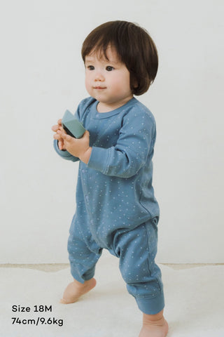 輕柔莫代爾長袖兔裝（6-18M）