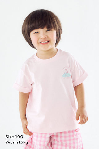 輕柔匹馬棉短袖T恤 (80-130)