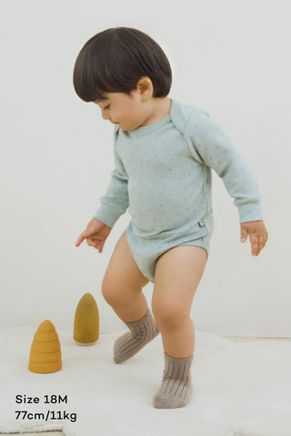 莫代爾超柔長袖連體衣 套頭式（18M-24M）