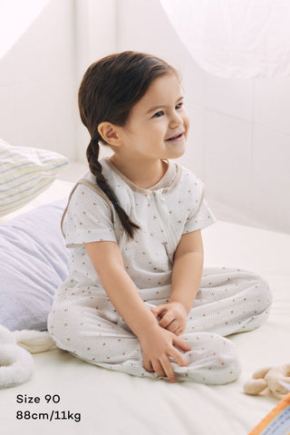 [2.4上市] 純棉網眼防踢被