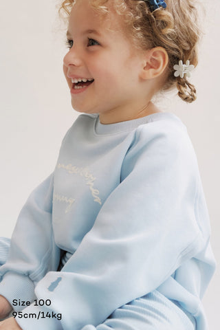 輕柔寬版長袖休閒上衣 (80-130)