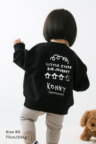 [KONNY X INAPSQUARE 聯名款] 長袖運動上衣-幼兒款