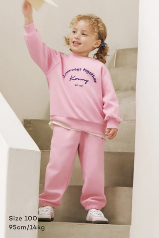 【優惠套組】輕柔寬版長袖運動套裝（顏色自由搭配）