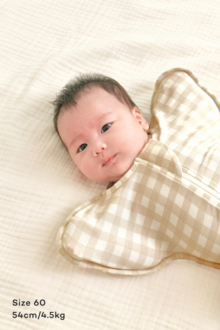 新生兒莫代爾蝶型包巾