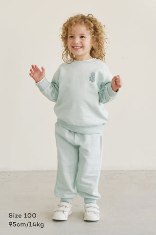 輕柔棉質長袖運動套裝 (80-130)