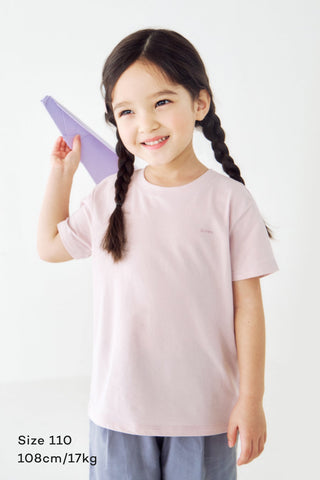 超輕量純色短袖T恤 (80-130)