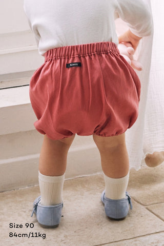 【優惠套組】Konny圓領口水巾&燈籠褲-3p