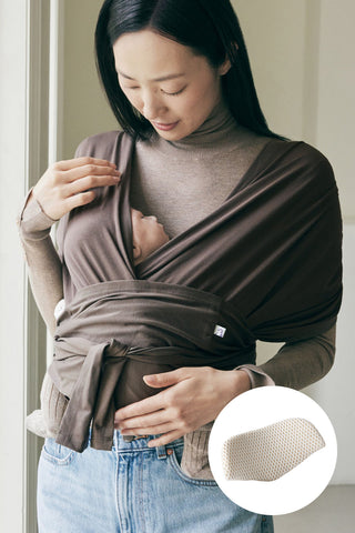 コニー抱っこ紐FLEX SoftBreeze™（サイズ調節可能 / ヘッドサポート付き）