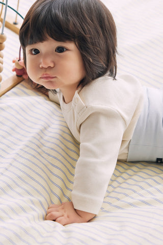 [2.4上市] 莫代爾羅紋長袖T恤