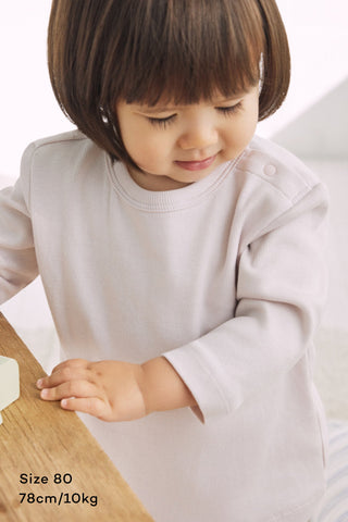 [2.4上市] 莫代爾羅紋長袖T恤